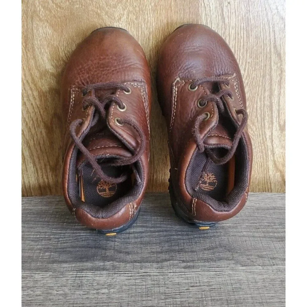 Timberland Toddler Brown‎ Leather Lace Up Oxford Shoes Size 7